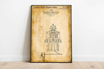 Toy Robot Patent Print| Framed Art Print