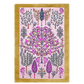 Tree of Life Pink Mustard Hand Tufted Wool Rug - MAIA HOMES
