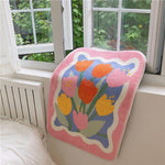 Tulips in the Sky Accent Rug