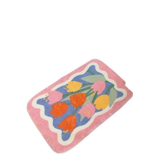 Tulips in the Sky Accent Rug