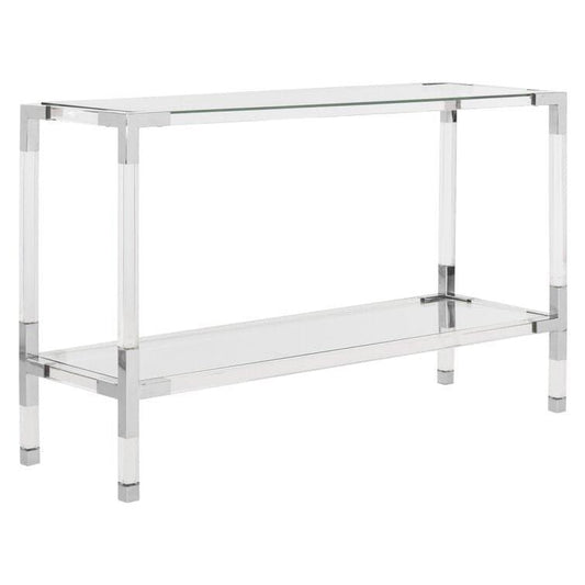 Tyna Acrylic Console Table