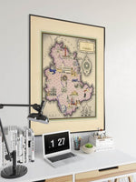 Umbria Map Print| Art History