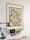 Umbria Map Print| Art History - MAIA HOMES