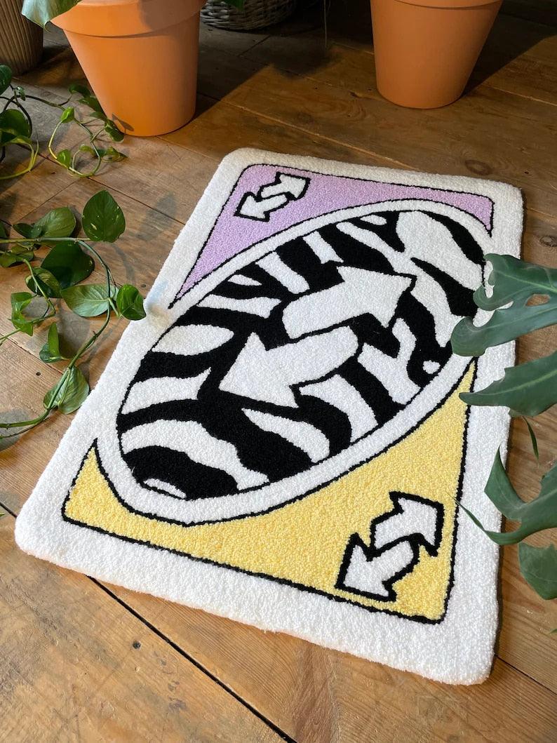 UNO Card Game Accent Rug - MAIA HOMES