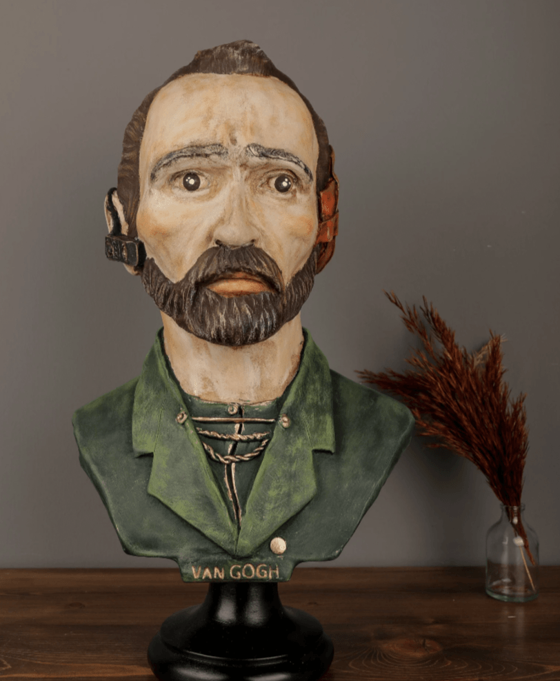 Van Gogh Bust Sculpture