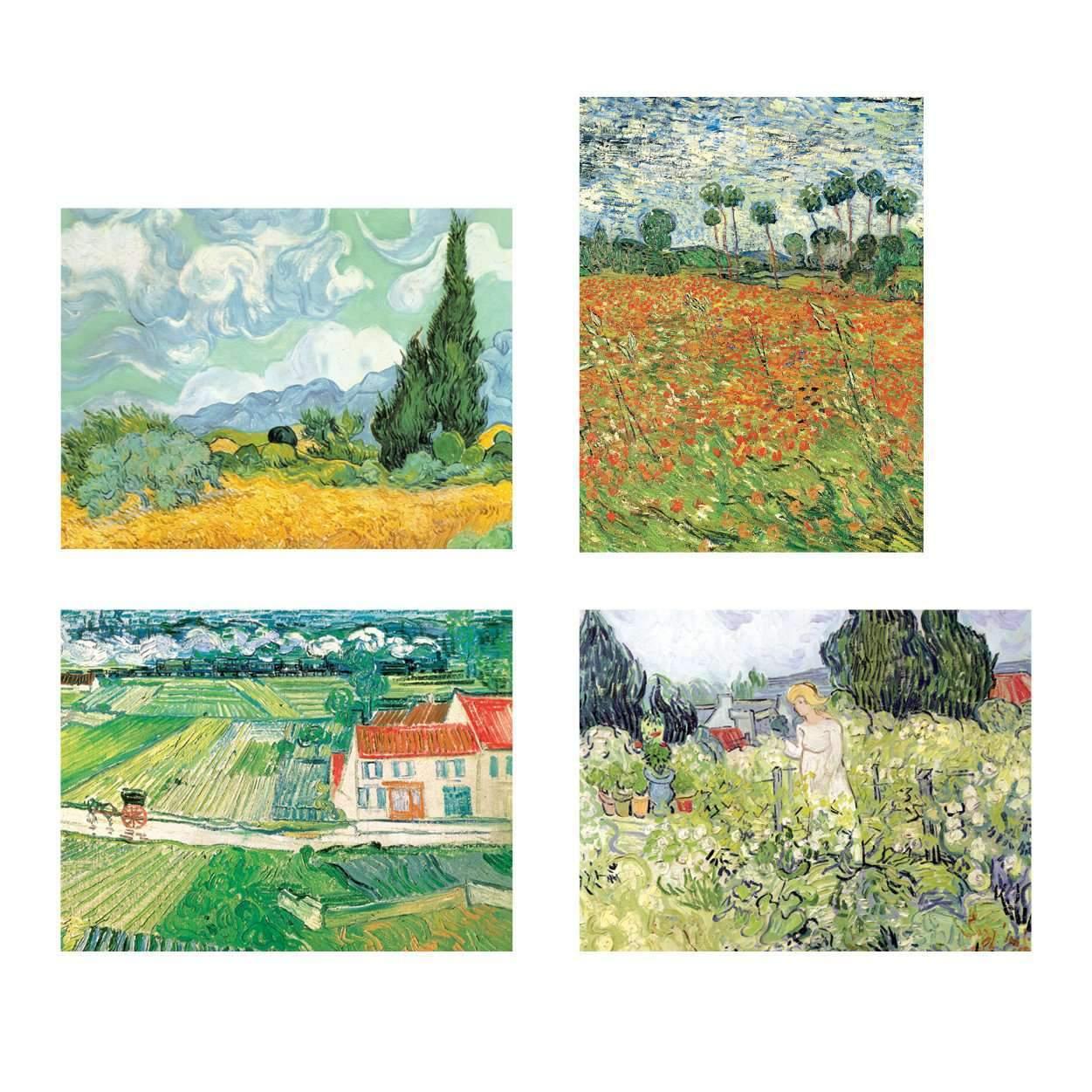 Van Gogh Countryside Note Card Portfolio