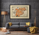 Venice Map Print| Art History