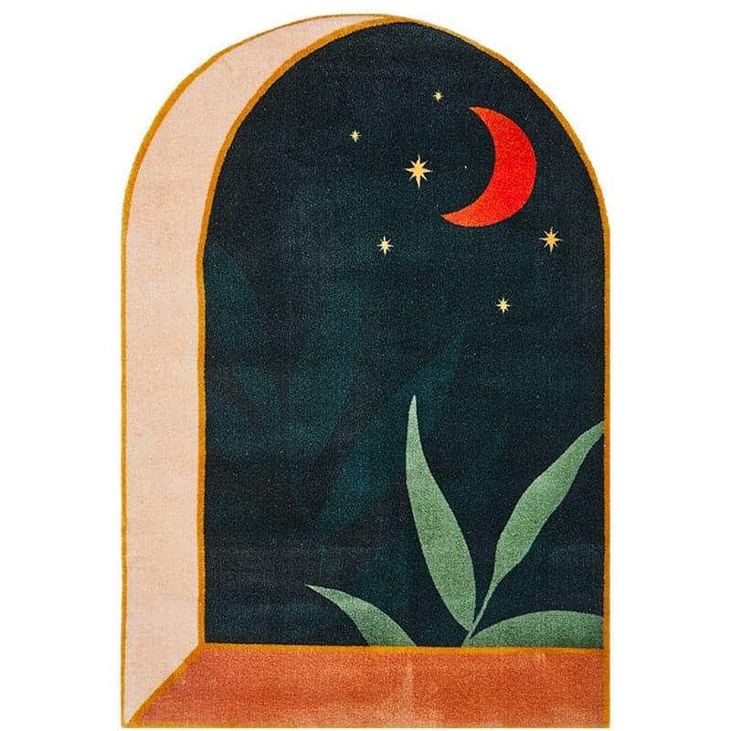 View of the Dark Night Hand-Tufted Area Rug