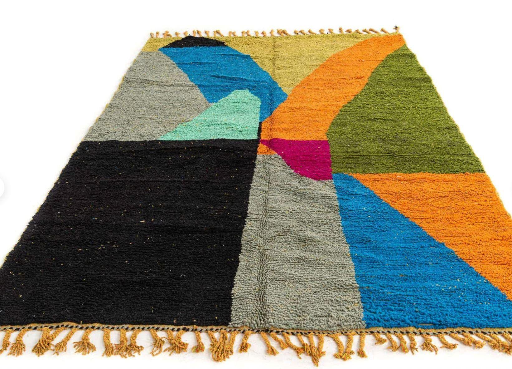 Vinai Moroccan Berber Handwoven Colorful Rug - MAIA HOMES