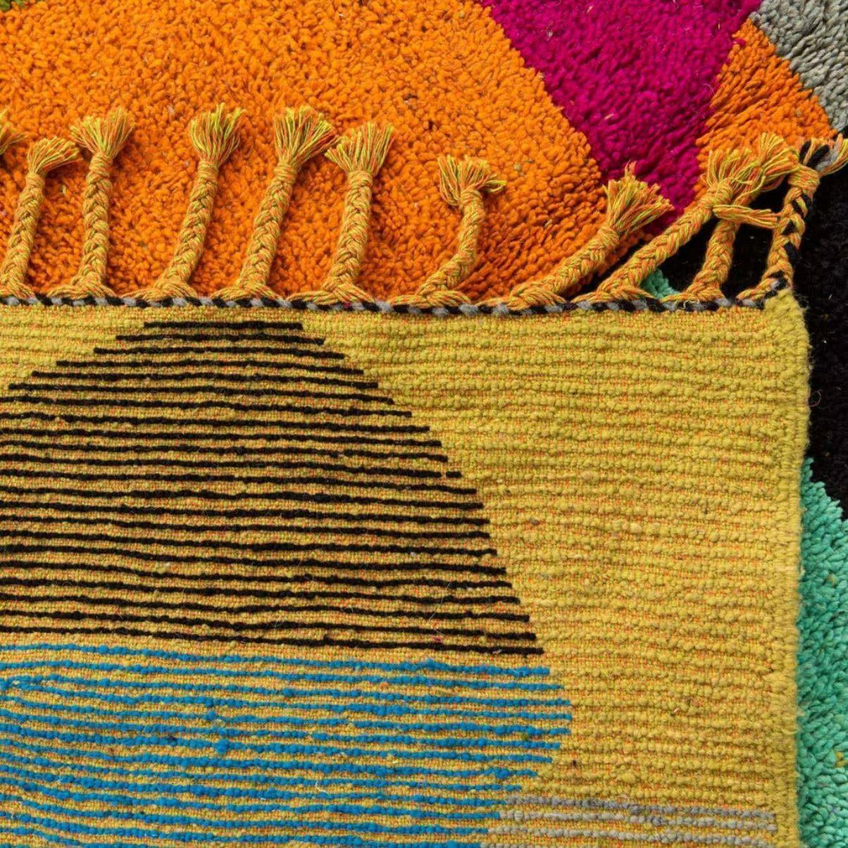 Vinai Moroccan Berber Handwoven Colorful Rug - MAIA HOMES