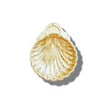 Vintage Brass Sea Shell Trinket Tray - Large