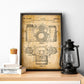 Vintage Camera Patent Poster Print - MAIA HOMES