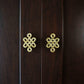 Vintage inspired Brass Twisted Cabinet Drawer Knob - set of 2 - MAIA HOMES