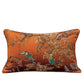 Vintage Toucan Jacquard Throw Pillow Cover - MAIA HOMES