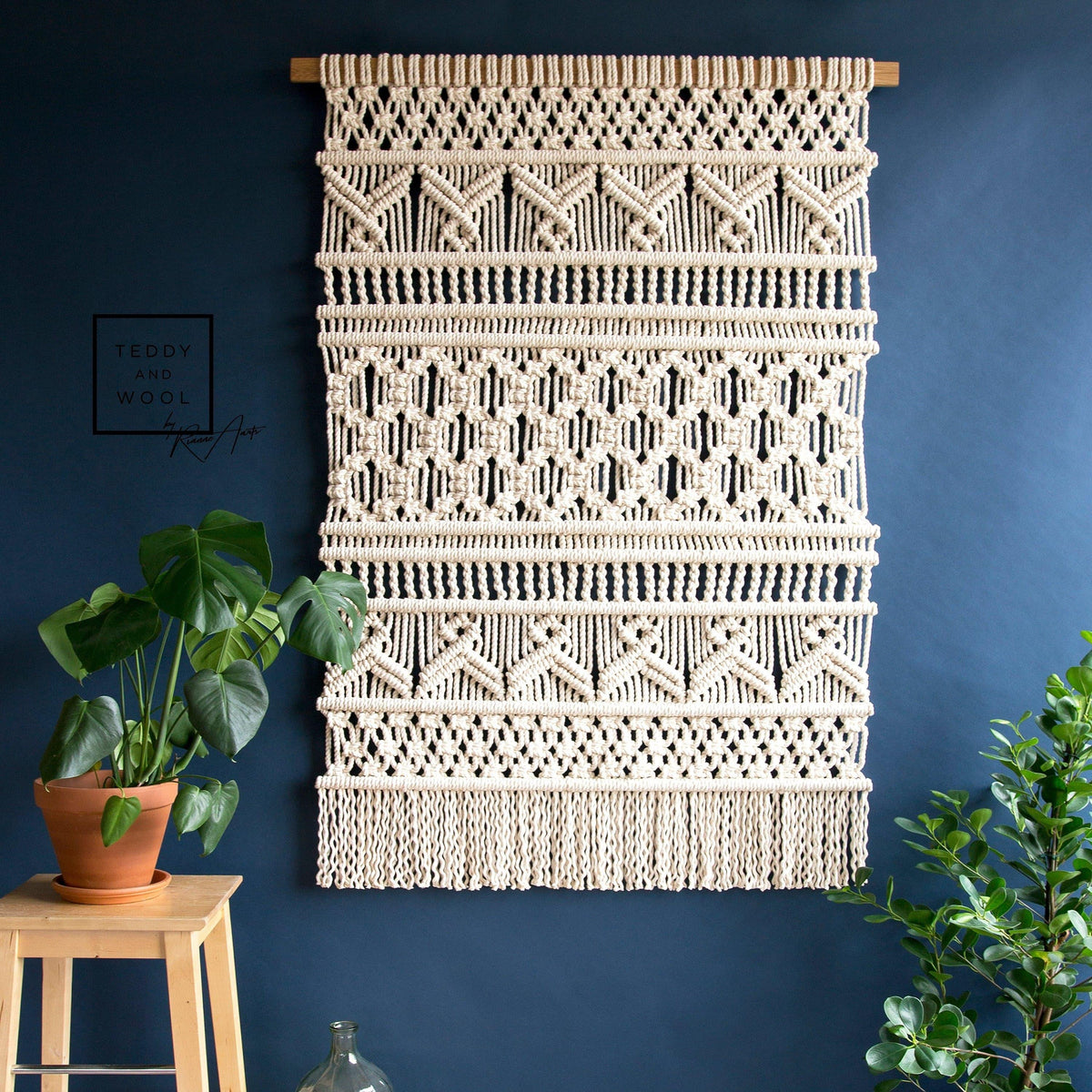 Vivian Large Macrame Wall Hanging Default Title