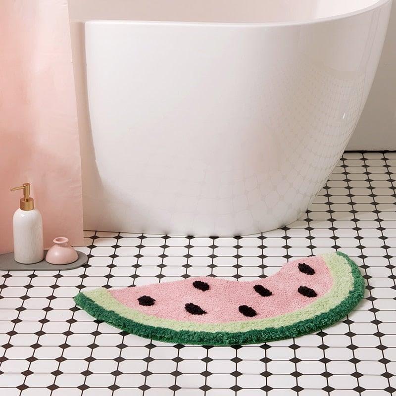 Watermelon Bathroom Rug - MAIA HOMES