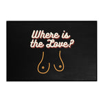 Where is the Love Female Breast Accent Rug 24" × 36"