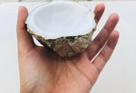 White Agate Geode Jewelry Bowl