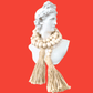 White Apollo Bust Sculpture - MAIA HOMES