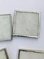 White Marble Plated Coasters - Set of 4 - MAIA HOMES