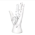 White Palm Reader Jewelry Stand