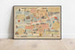 Whitehall Map Print| Art History - MAIA HOMES