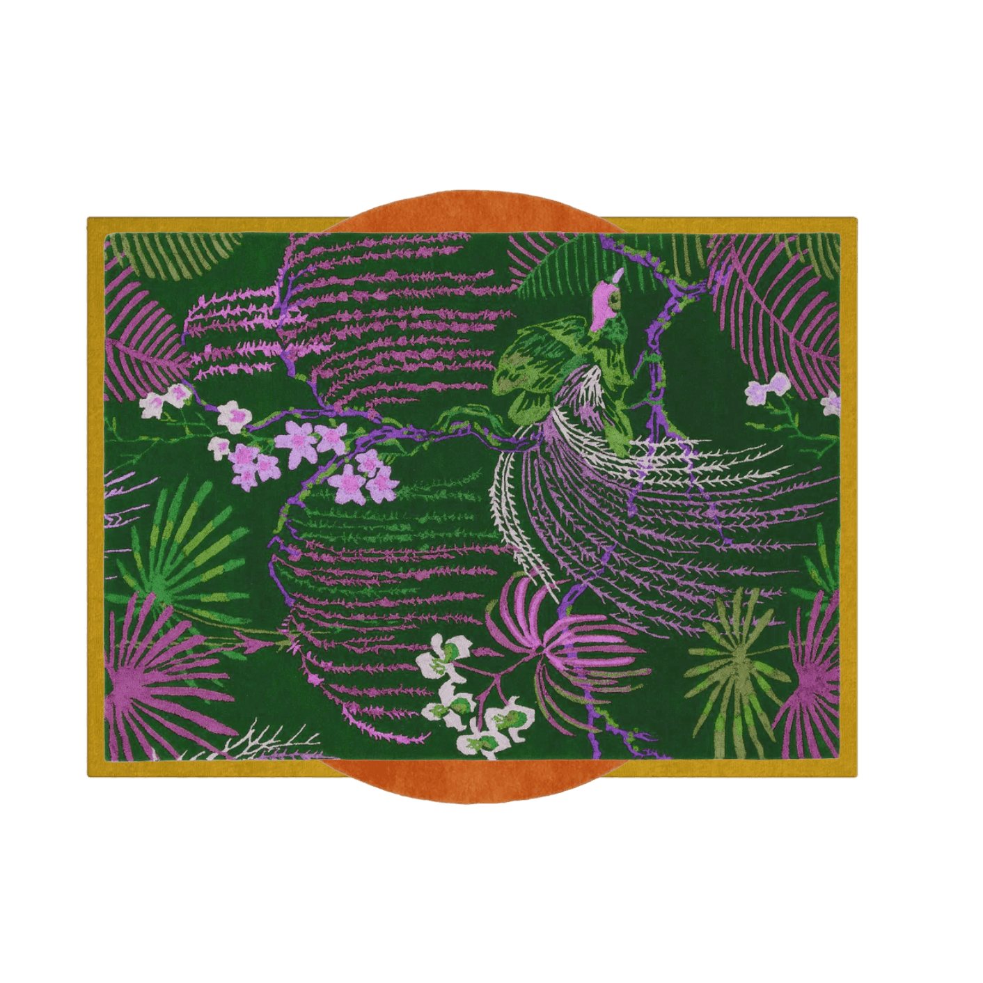 Wild Bloom Elegant Hand Tufted Wool Rug - MAIA HOMES