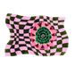 Wild Flower Wavy Checker Hand Tufted Wool Rug - MAIA HOMES