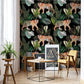 Wild Tigers in Tropical Jungle Wallpaper - MAIA HOMES