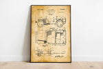 Willys Jeep Patent Print| Framed Art Print