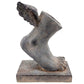 Wings of Mercury Roman Messenger God Sculptural Vase - MAIA HOMES