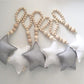 Wooden Bead Star Ornament - MAIA HOMES