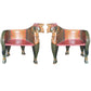 Wooden Elephant Shaped Hand Crafted Maharaja Chair - MAIA HOMES