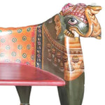 Wooden Elephant Shaped Hand Crafted Maharaja Chair