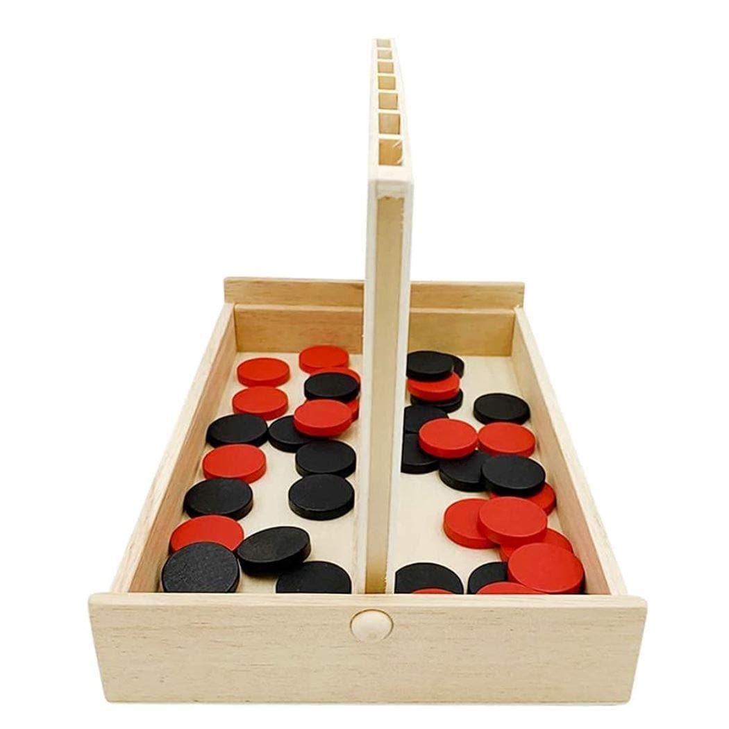 Wooden Four in a Row Party Game