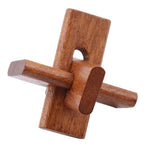 Wooden Kong Ming Lock Puzzle Games