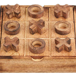 Wooden Tic Tac Toe Board Game