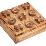 Wooden Tic Tac Toe Board Game