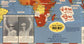 World War ii Dated Events Pictorial Map| WWii Map