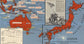 World War ii Dated Events Pictorial Map| WWii Map