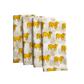 Yellow Cows Block Printed Cotton Napkins - MAIA HOMES