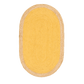 Yellow Oval Jute Rug - MAIA HOMES