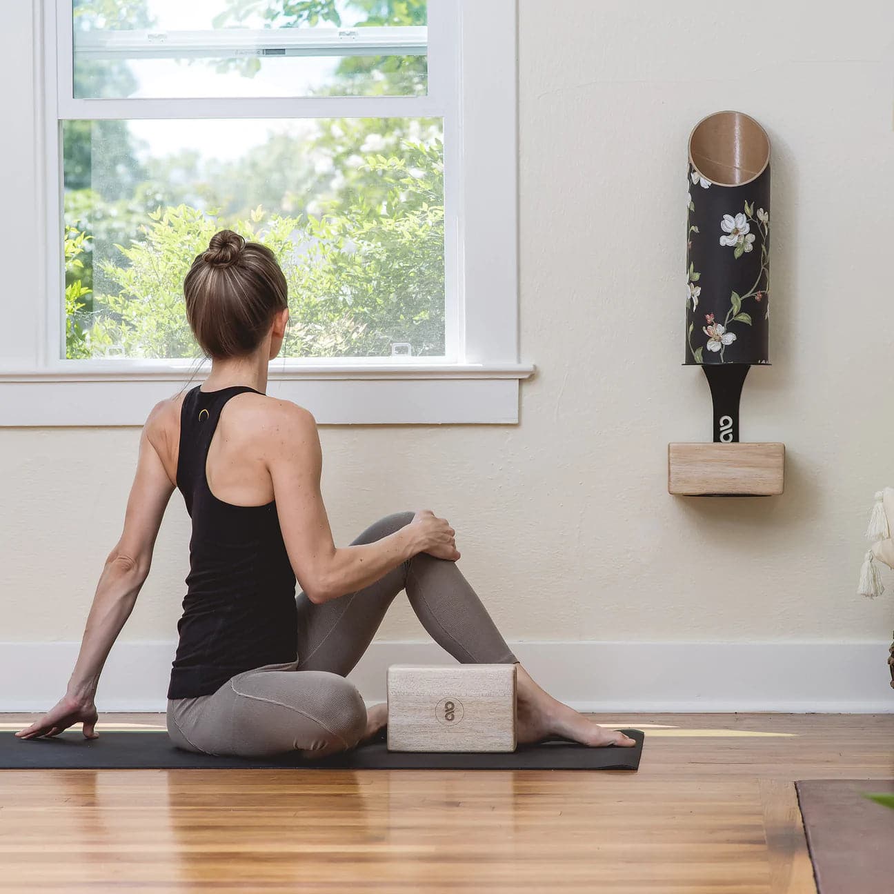 Yoke Yoga Mat Storage Wall Bracket