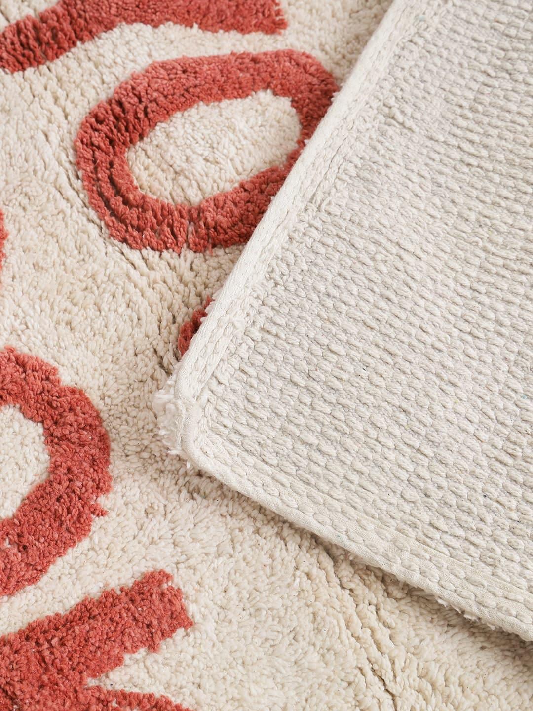 You Look Good Hand-Tufted Cotton Bath Rug