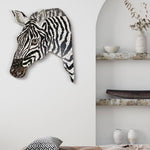 Zebra Mosaic Wall Art