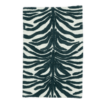 Zebra Stripes Cotton Bathroom Rug